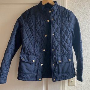 A New Day Quilted Navy Jacket